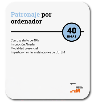 PATRONAJE POR ORDENADOR
