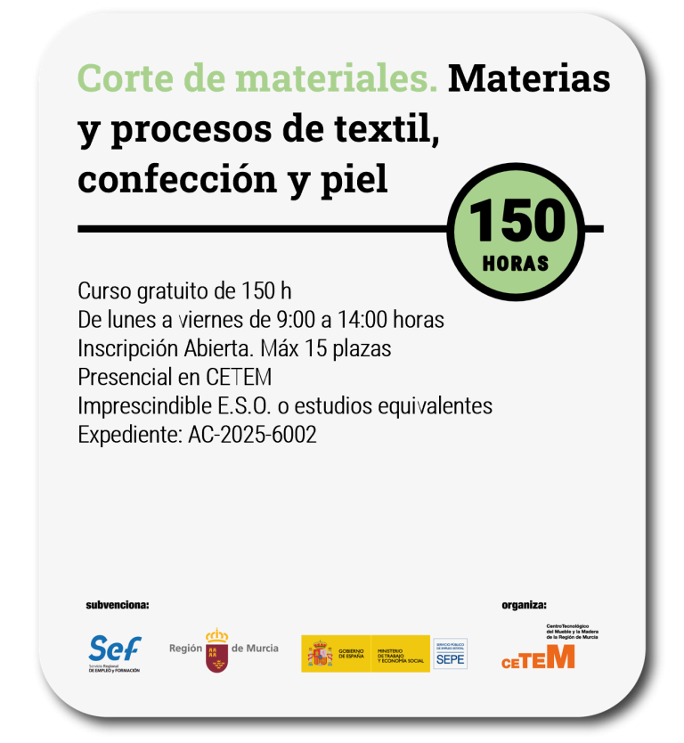 CORTE DE MATERIALES